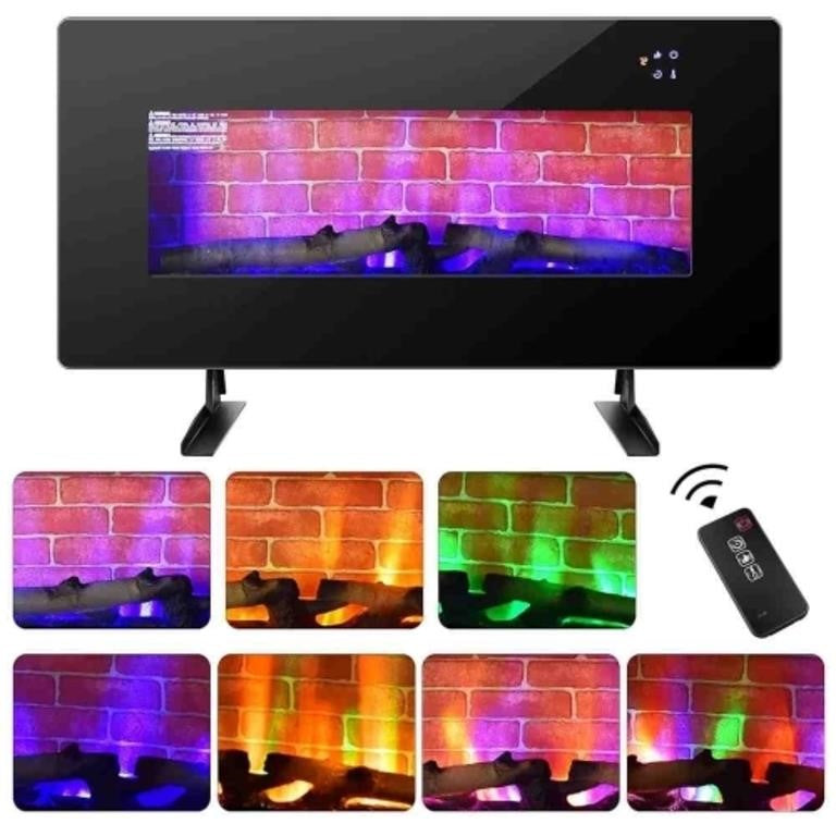 36 Inches Electric Fireplace COSTWAY