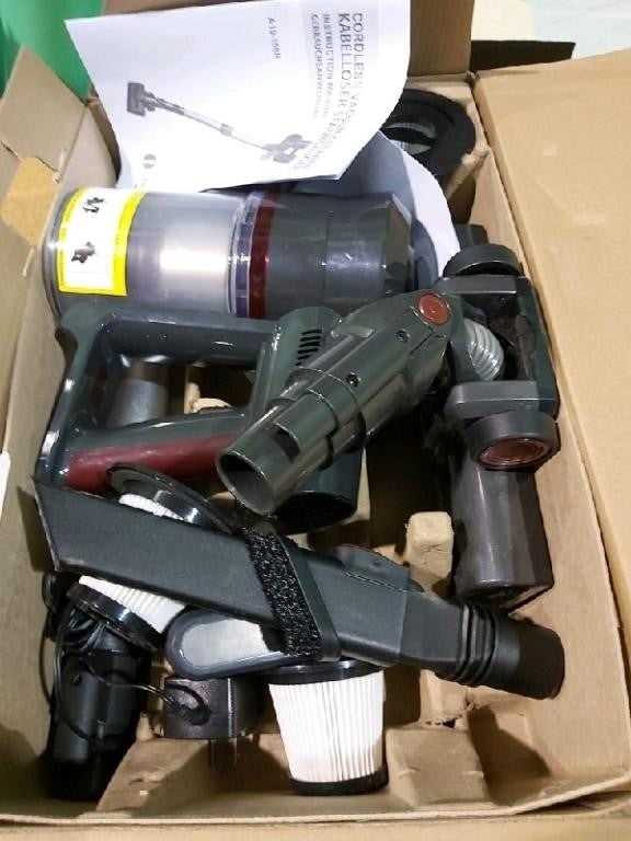 4 in 1 Cordless Vacuum Cleaner: 450W 38K