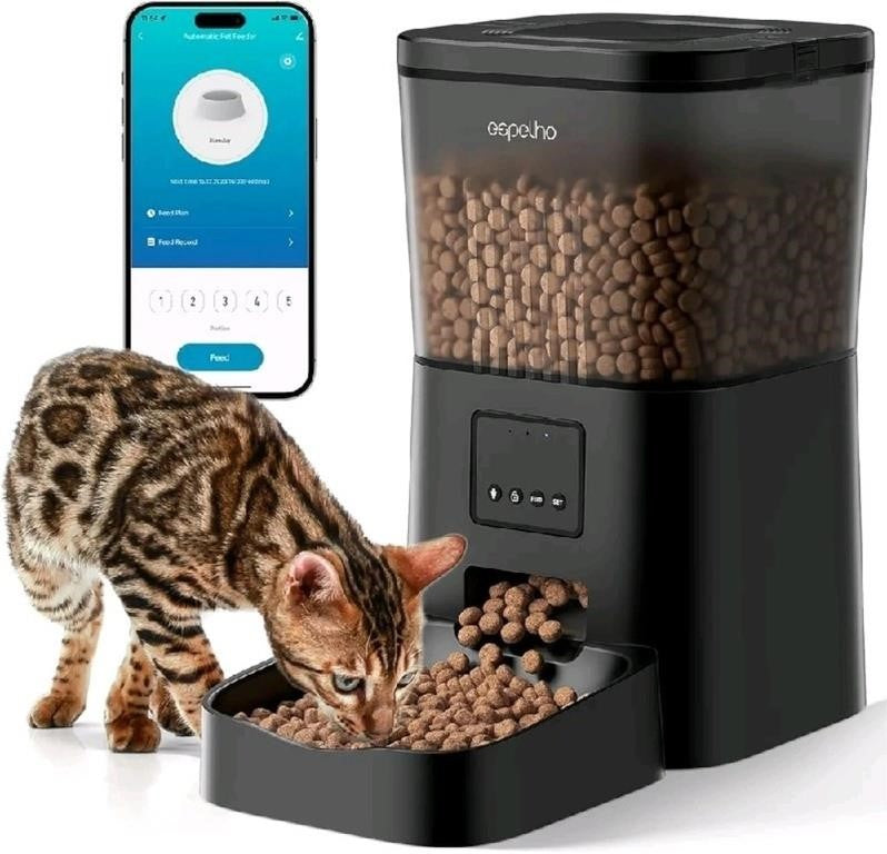 Espelho Automatic Cat Feeders with App contro