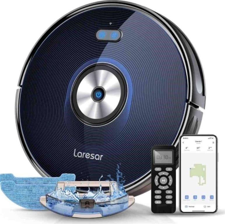 Laresar Robot Vacuums and Mop, 4000Pa Robot M