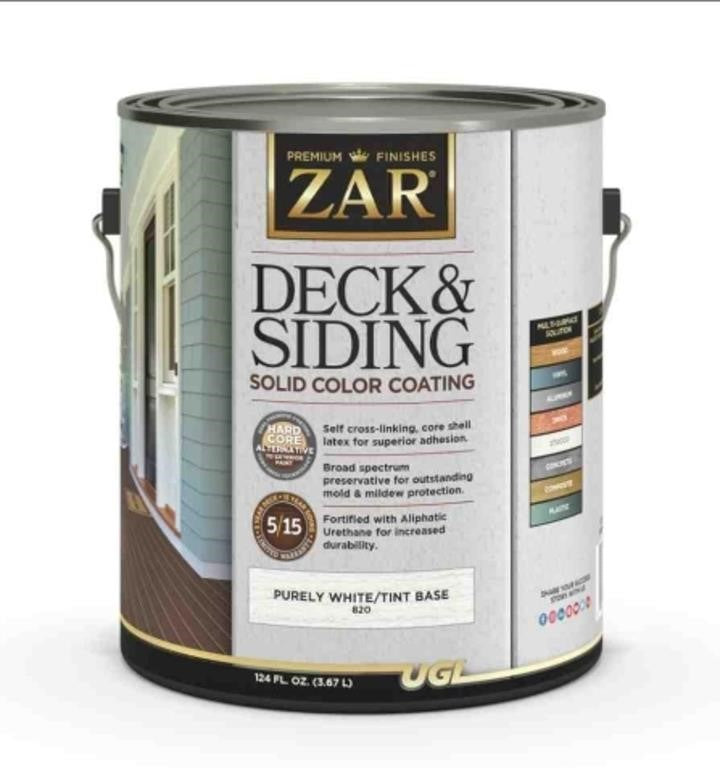 UGL Zar Deck & Siding Solid Color Coating