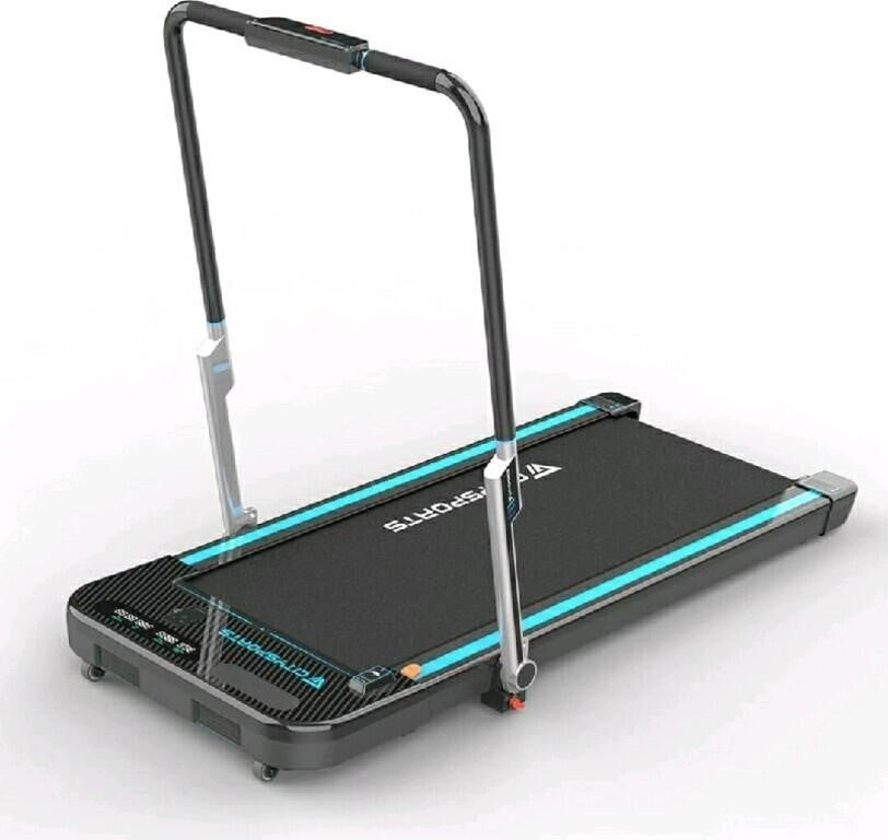 Foldable Walking Treadmill, Black CITYSPORTS,
