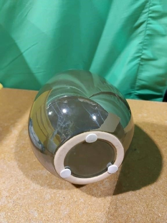 Beja home Ceramic jar with Lids brown