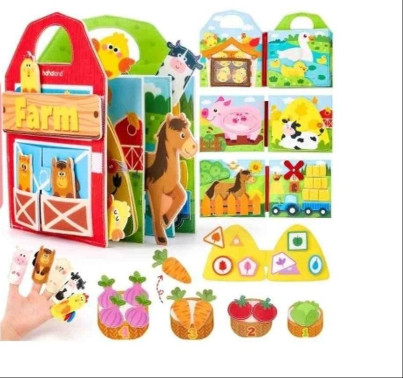 hahaland Montessori Busy Books For 1