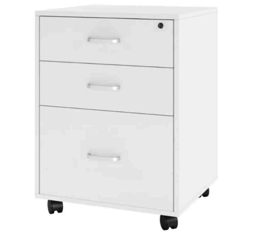 soges 3 Drawer Lockable Vertical File Cab