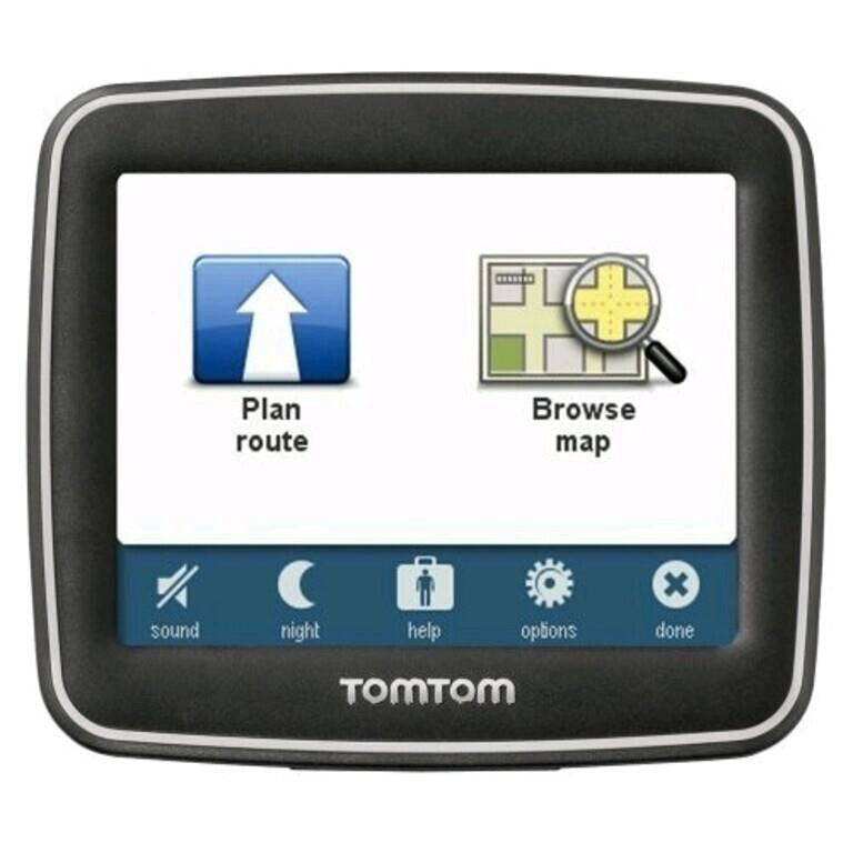 TomTom 3.5' GPS Navigation 1EX00 - Black