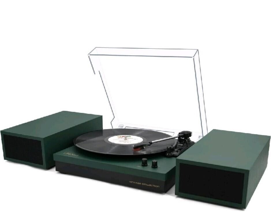 LP&No.1 Wireless Turntable with Stereo Bo