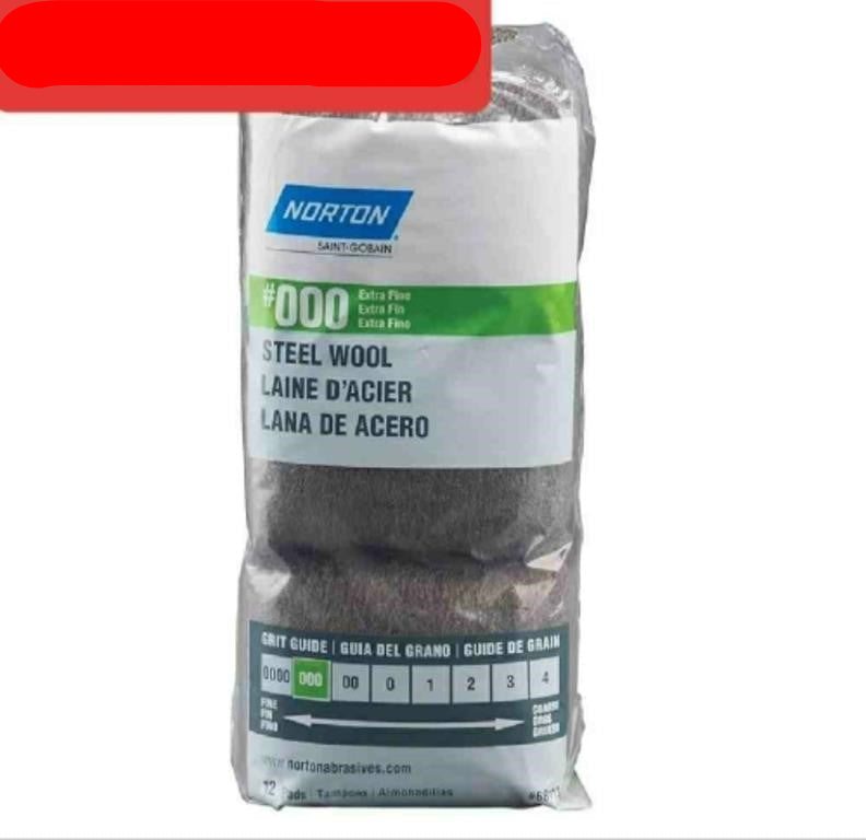 Norton #000 Grade Extra Fine