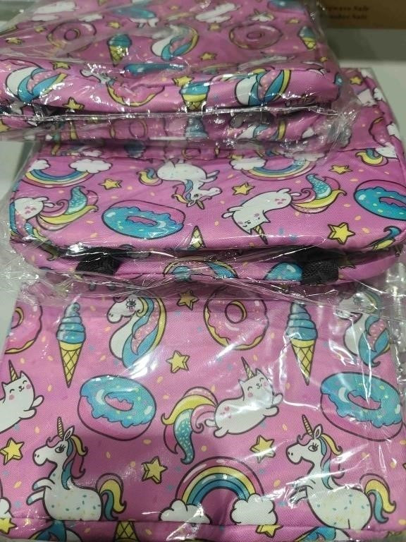 BLUBLU Unicorns Donuts Rainbow