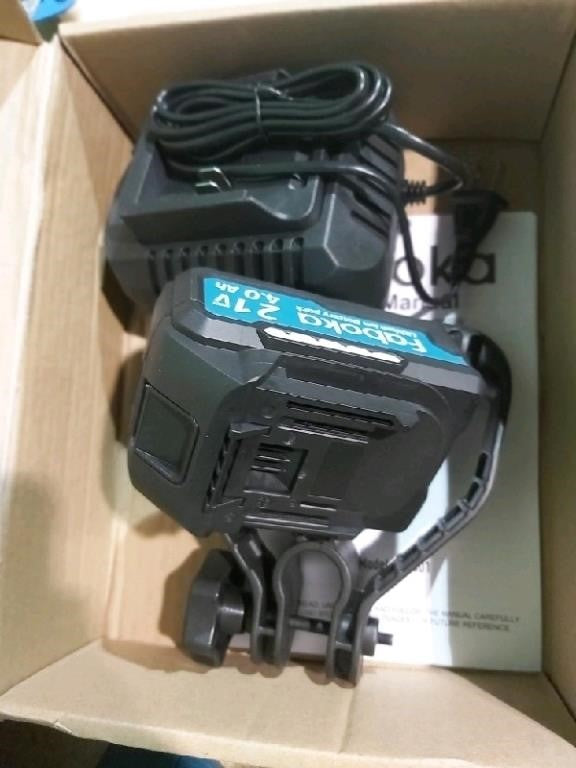 FABOKA Brushless Cordless Snow Shovel, 21