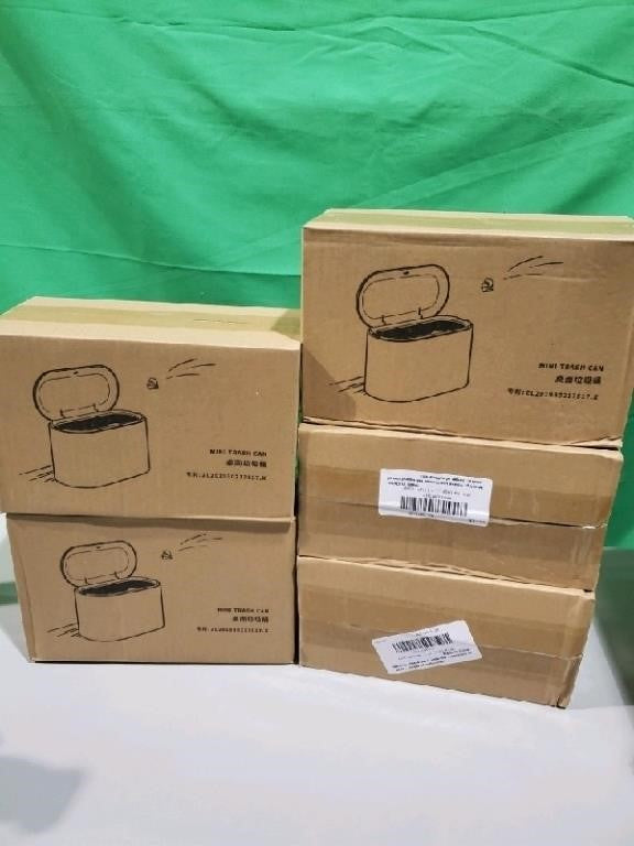 SHAIDOJIO Small Desktop Trash can Rec