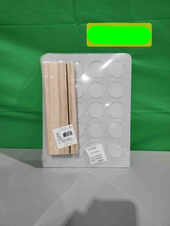 Coffee Pod Holder with Wood Stand