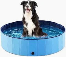 Funyole  Foldable Dog Pet Bath Pool