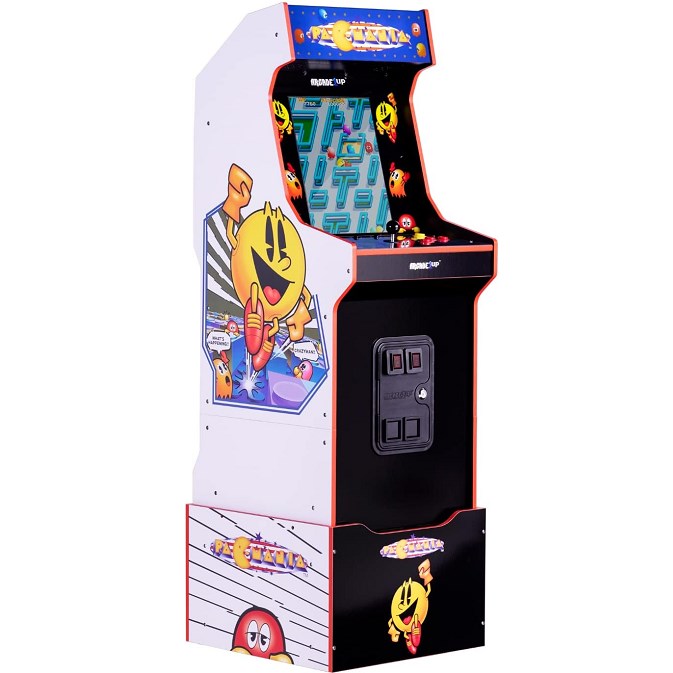 ARCADE1UP PAC-MANIA EDITION W/RISER BANDAI LEGACY ARCADE GAME RETRO VINTAGE GAMING CABINET MACHINE