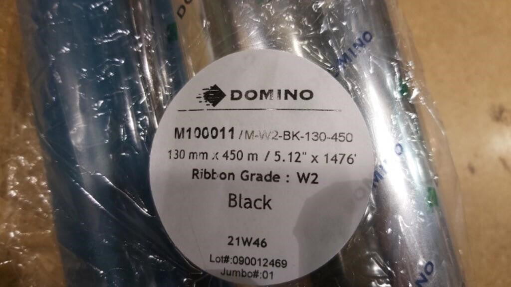 M-W2-BK-130-450 M100011 Domino Ribbon w2 Black