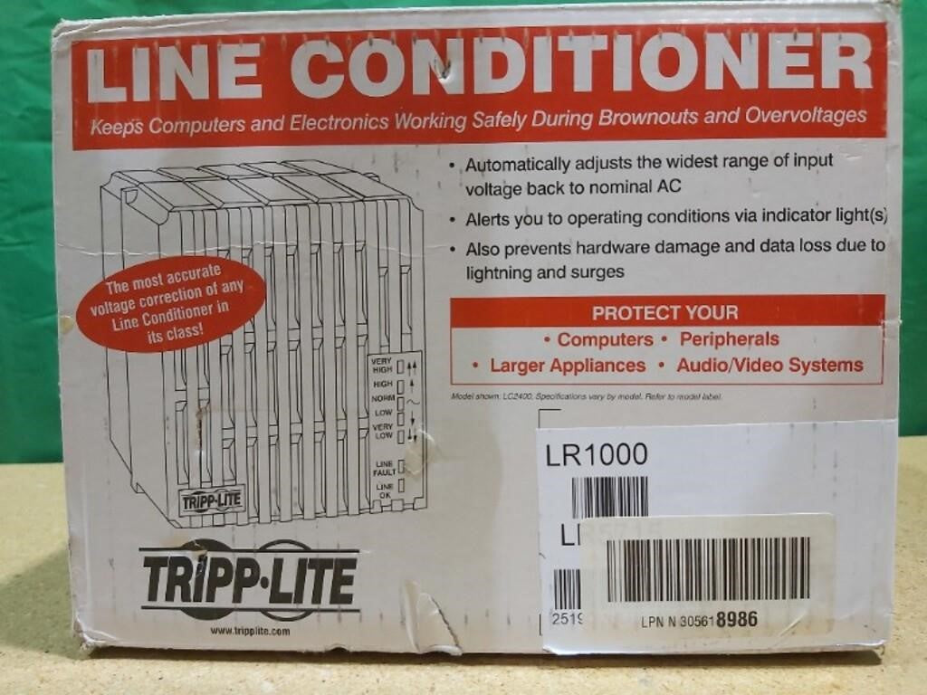 Tripp Lite Line Conditioner w/ AVR / Surge Protection