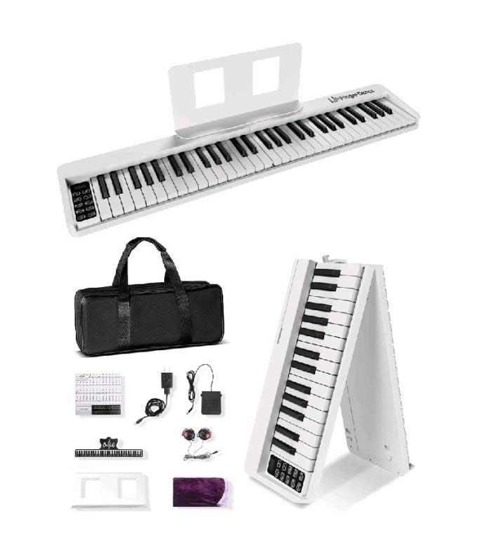 Finger Dance 61 Key Keyboard, Folding Piano, Semi