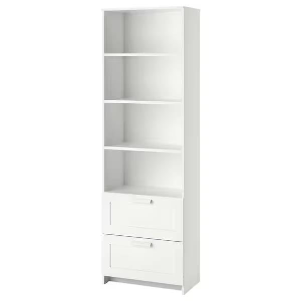 Brimnes bookcase, white