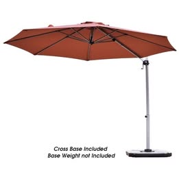 11' Patio Offset Cantilever Umbrella 360° Rotation