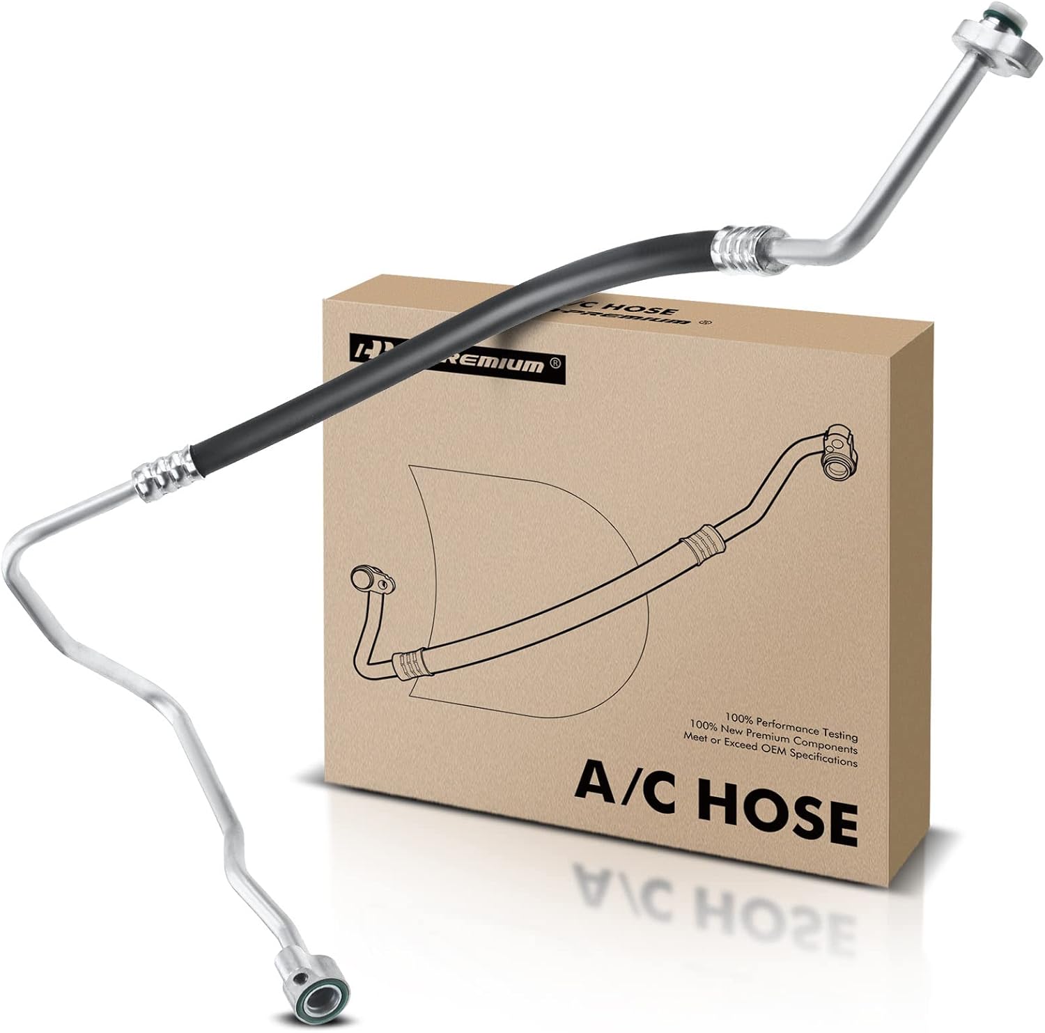 A-Premium A/C Discharge Line Hose Assembly Compatible with Volvo XC90 2007-2014 3.2L