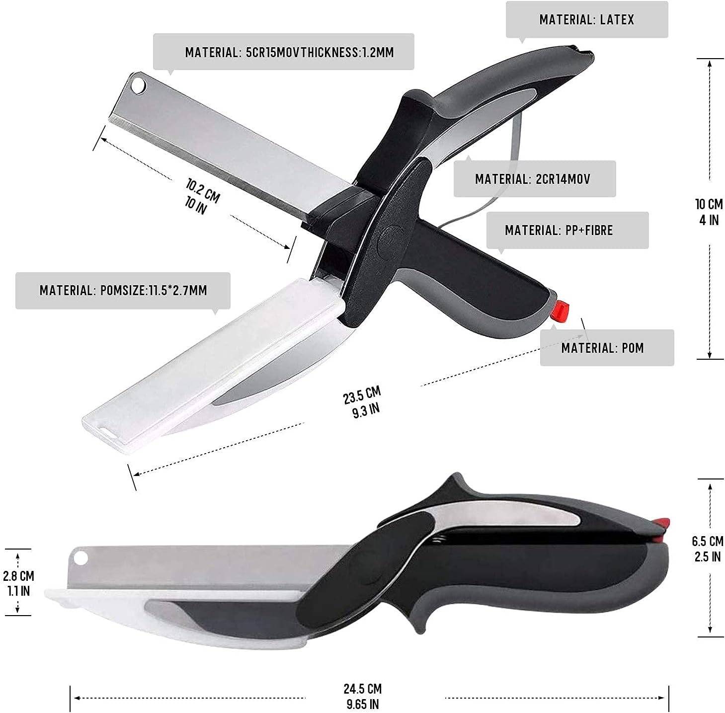 Clever Cutter 2-in-1 Knife & Cutting Board