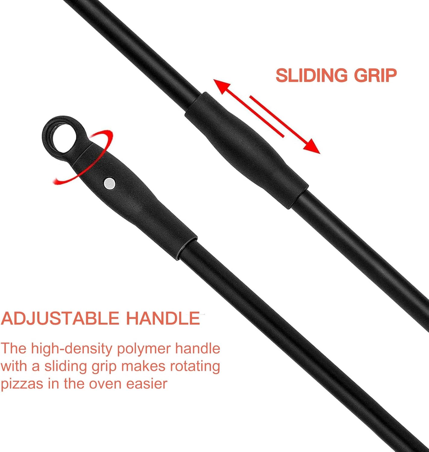 9" Perforated Turning Pizza Peel, G.a HOMEFAVOR