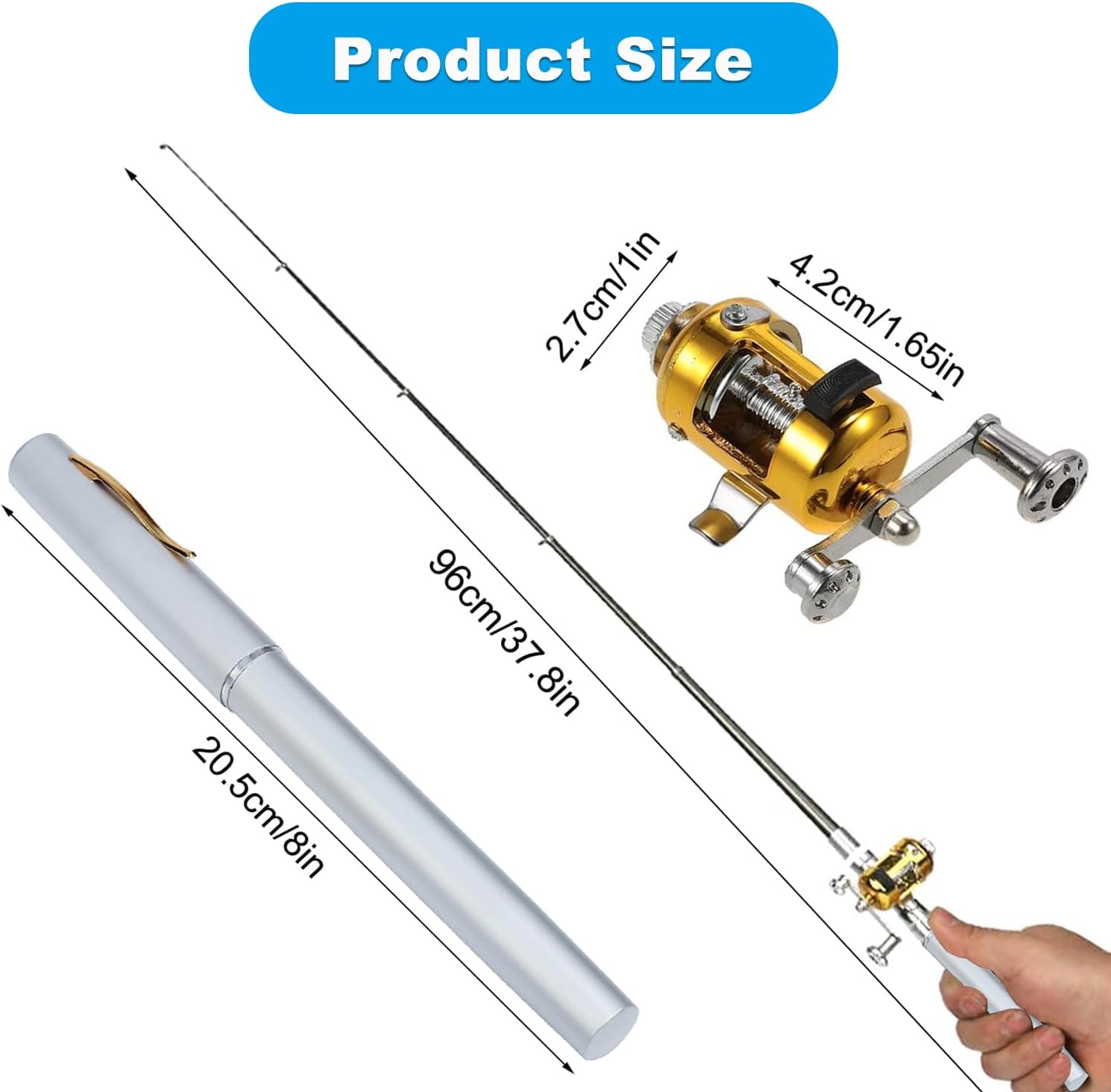 Pen Fishing Rod Mini Pocket