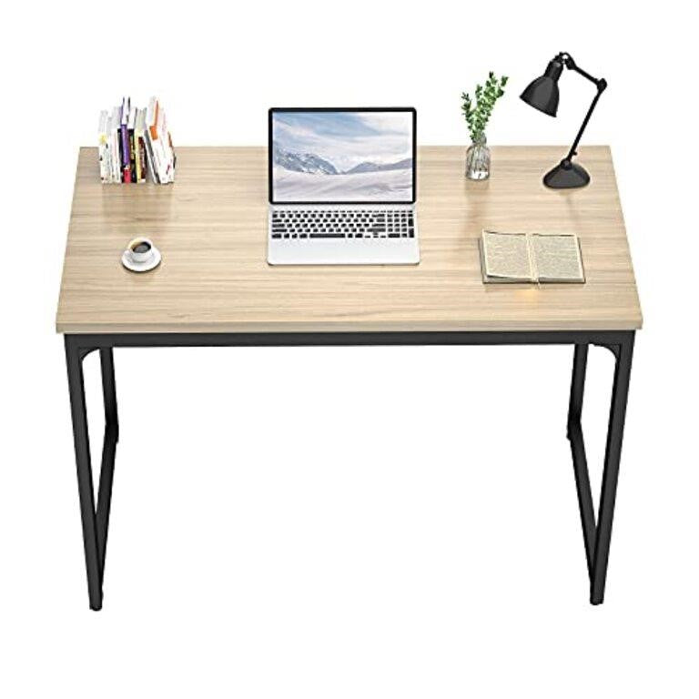 Foxemart Writing Computer Desk, Natural, 32"