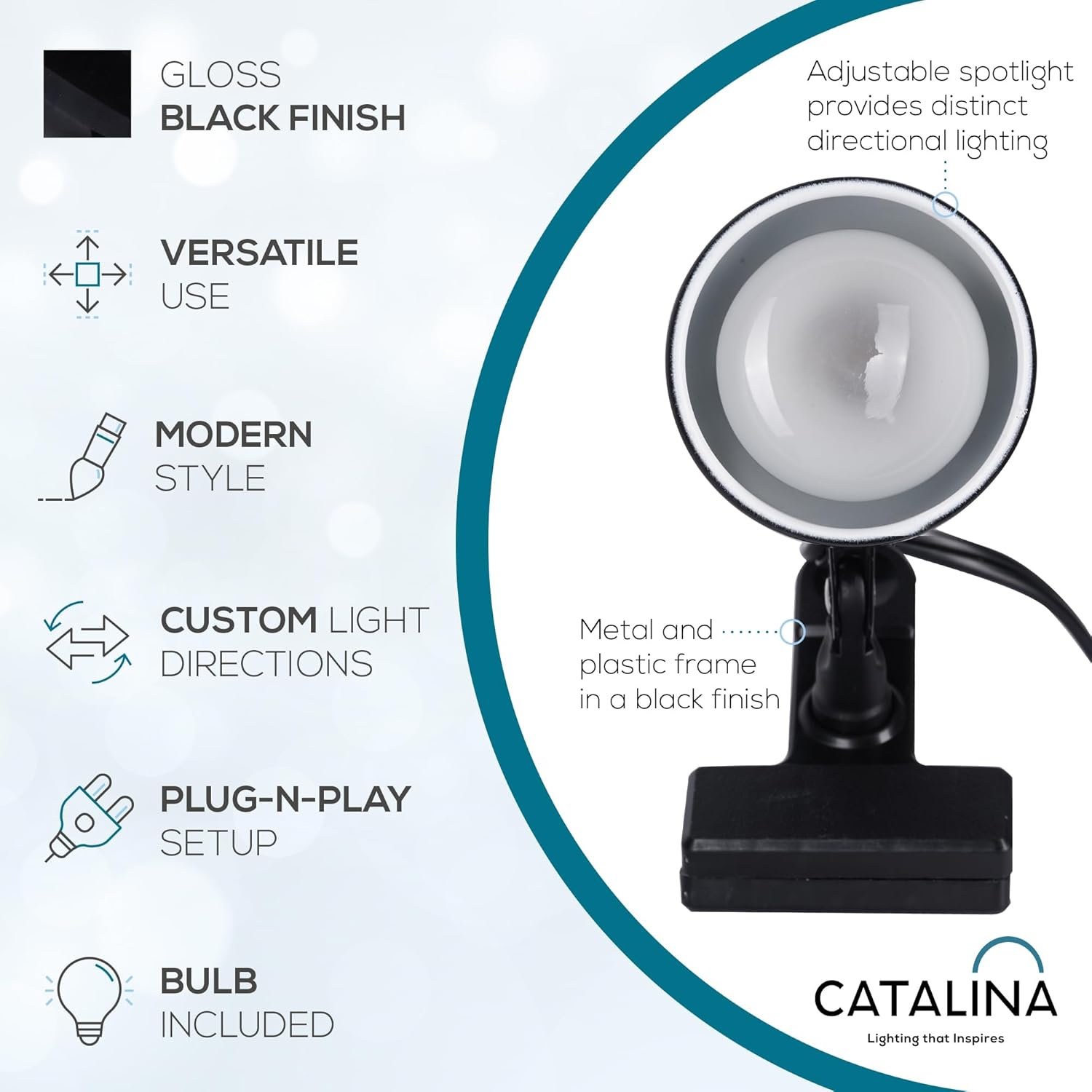 MAINSTAYS MINI CLIP LIGHT