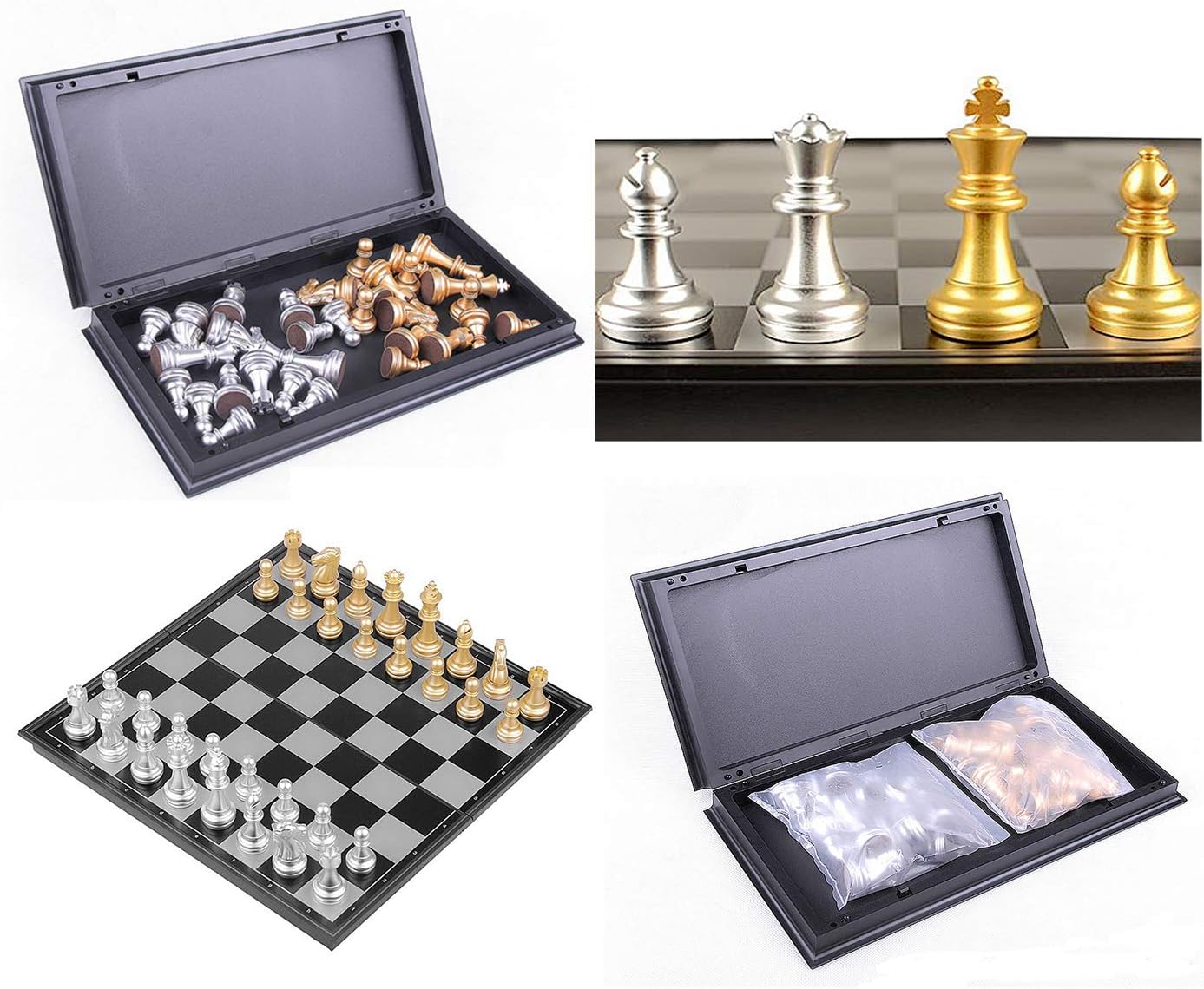 Chess Set - HoveBeaty Portable Classic Folding Travel Magnetic