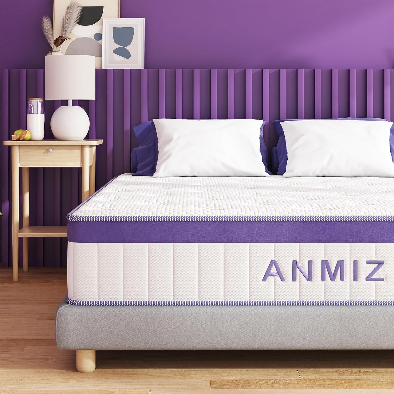 ANMIZ Queen Mattress, 10 Inch Queen Size Mattress