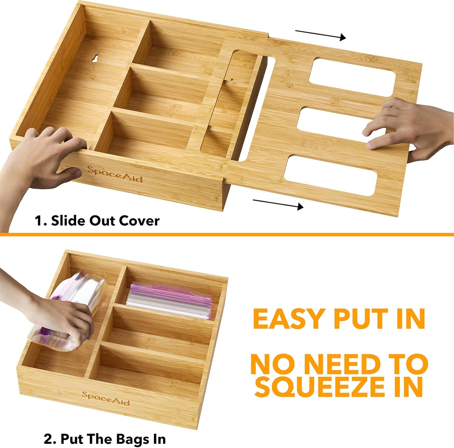 BAG STORAGE ORGANIZER FOR KITCHEN