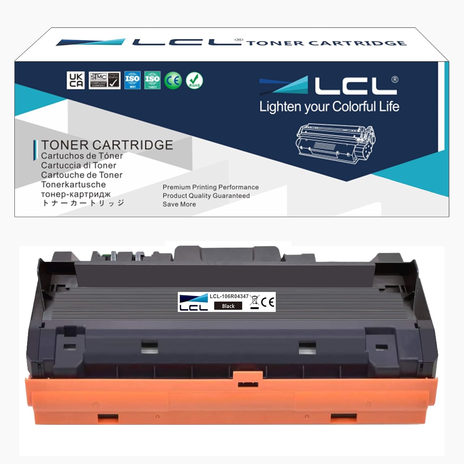 Roll over image to zoom in LCL Compatible Toner Cartridge Replacement for Xerox