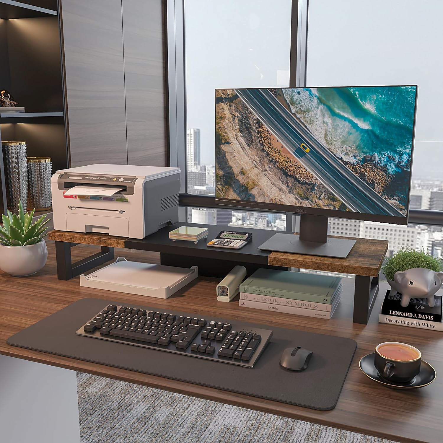WESTREE Dual Monitor Riser Stand