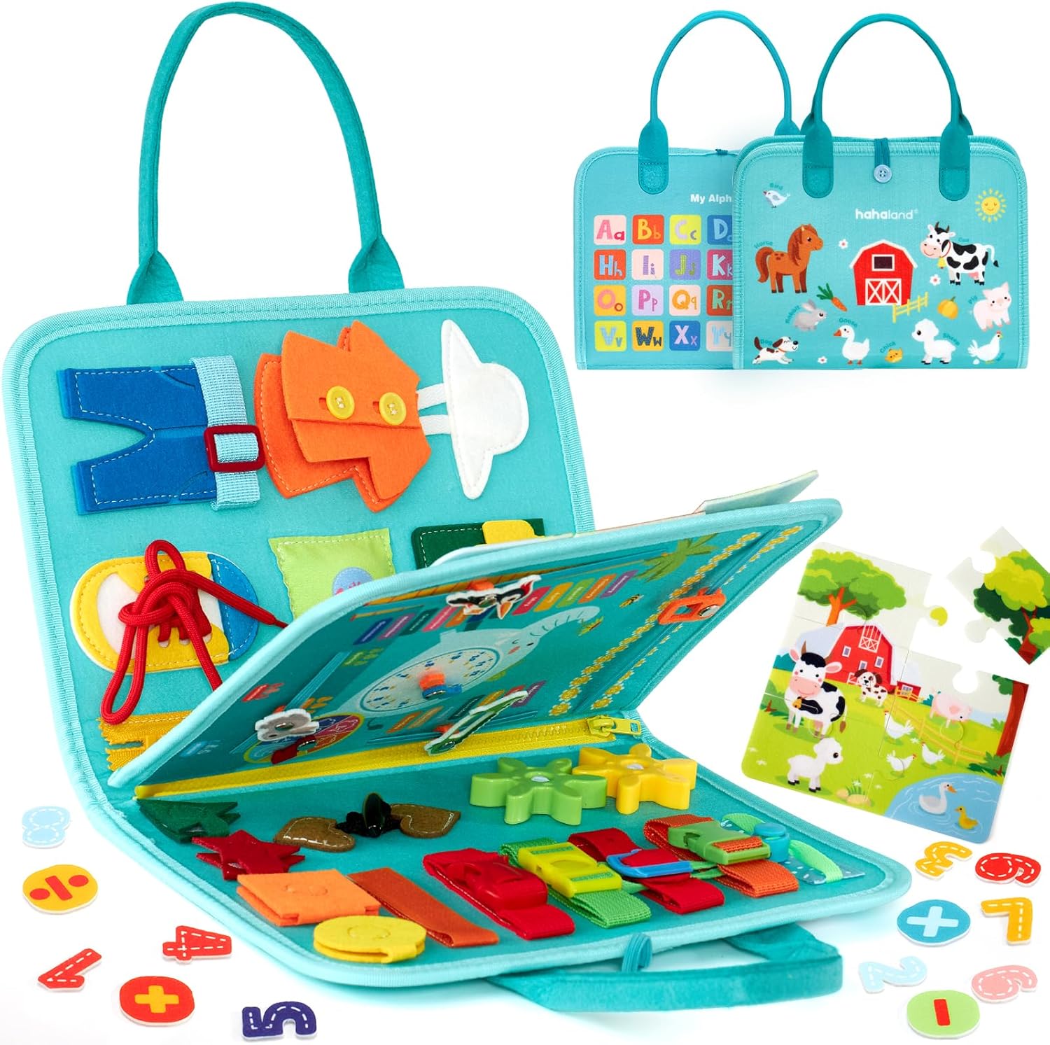 hahaland Toddler Busy Boards, Montess