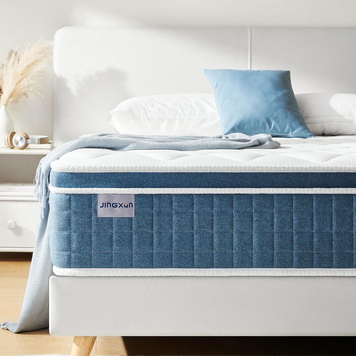 10 inch Queen Mattress, Jingxun Foam and Hybrid Innerspring Mattress