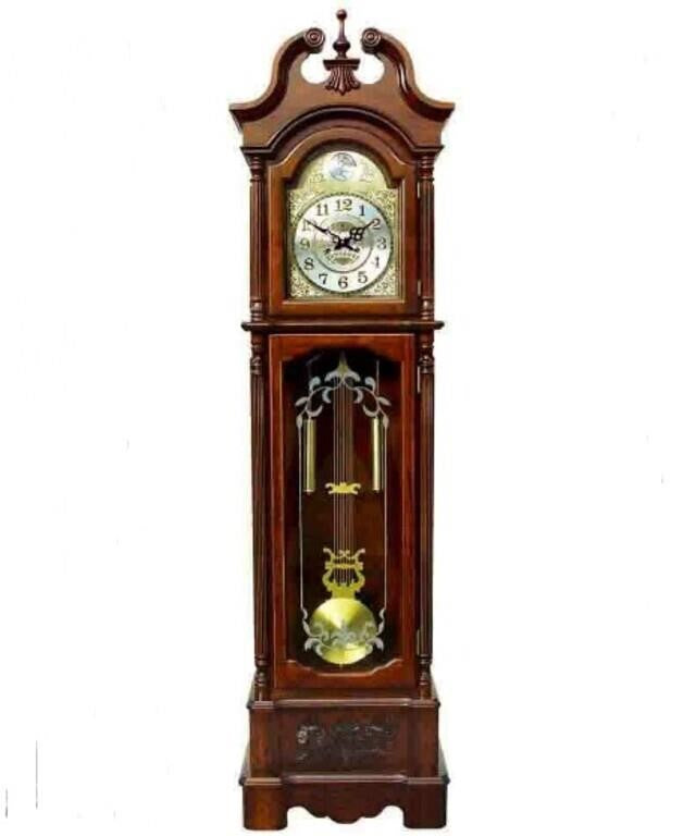 Polaris GrandFather Clock MG9929 Mechanical Movement Key-Wind 1/2 hour Striking