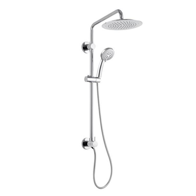 PULSE ShowerSpas SeaBreeze Chrome Shower Bar System