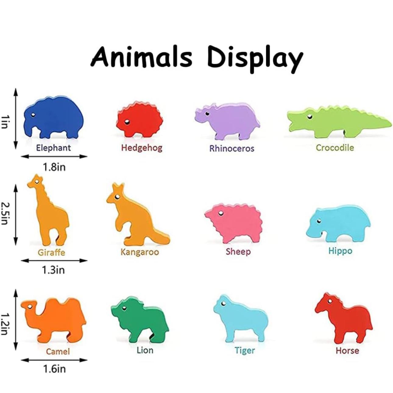 Animal balance game