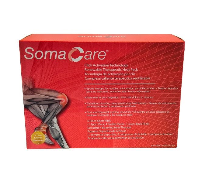 SomaCare Click Activation Tech Renewable Therapeutic Heat Pack - Neck & Shoulder