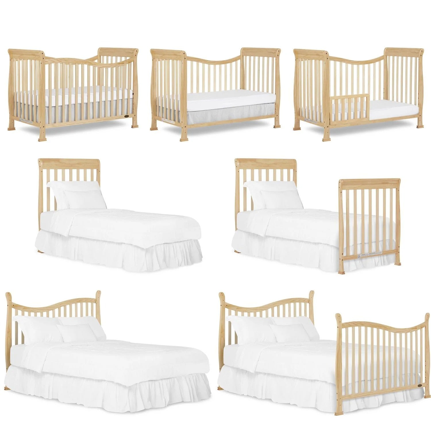 Dream On Me Violet 7-in-1 Convertible LifeStyle Crib, Model #655