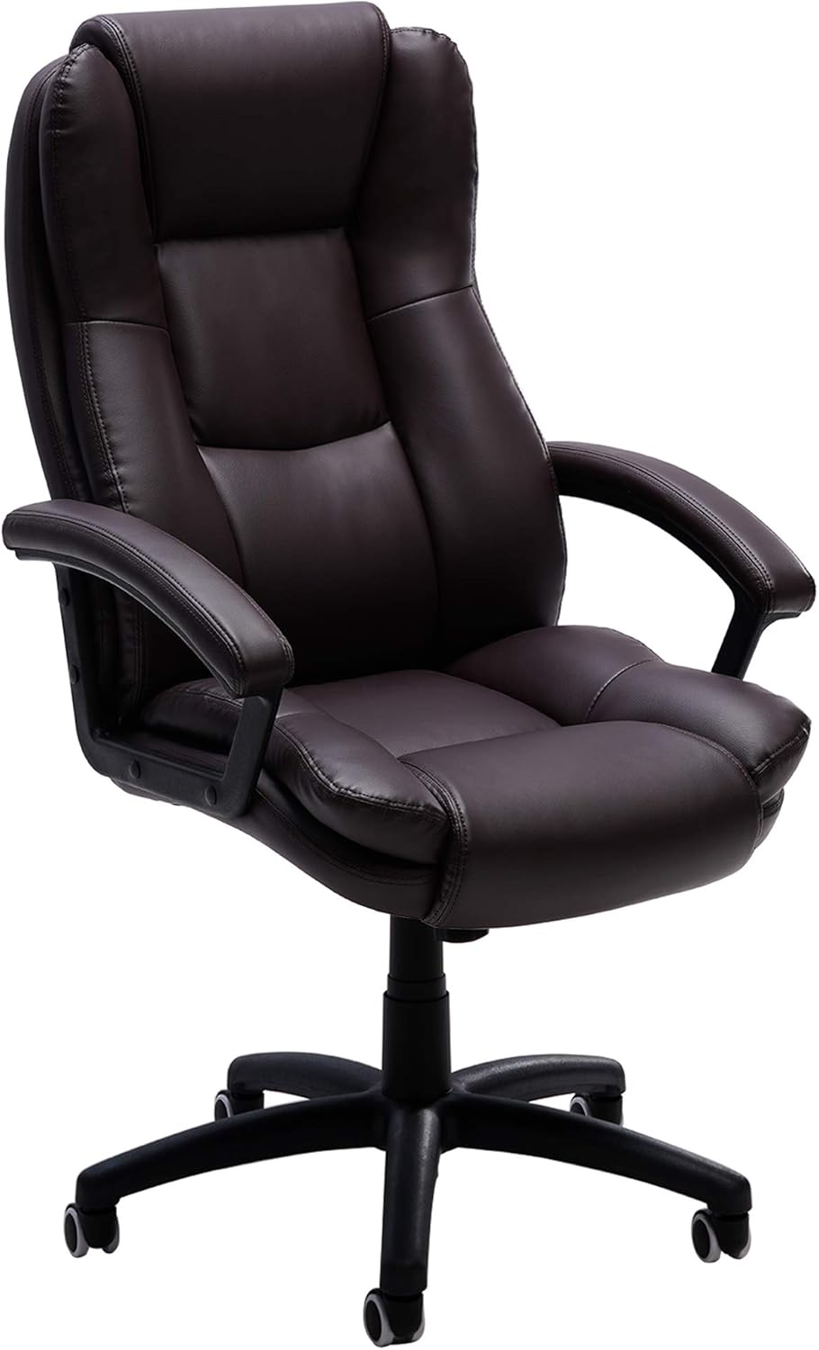 High Back Office Chair, PU Leather Executive Managerial Office Desk