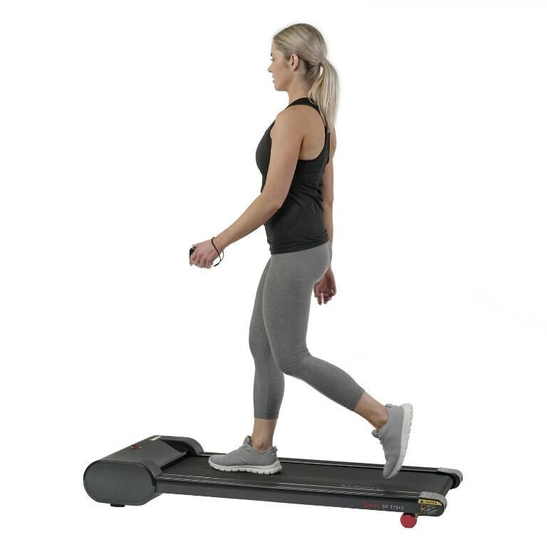 Sunny Health & Fitness Walkstation Slim Flat Treadmill - SF-T7945