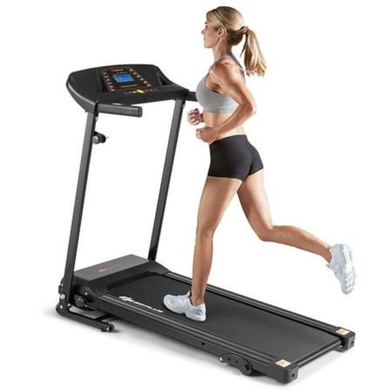 Costway 1.0HP Folding Treadmill Electric Support Motorized Power Running Machine Trainer, SP36921