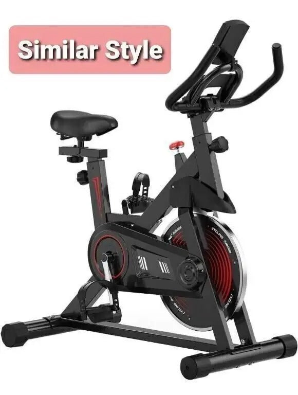 Iconic Sport Fitness Exercise Workout Bicycle, Model IS330, Black