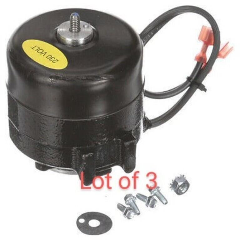 Morrill Motors ARKTIC SSC 38 WATT Refrigeration Motor, 1550 RPM, 208-230 Volts, Unit Bearing, TEAO - 5R018