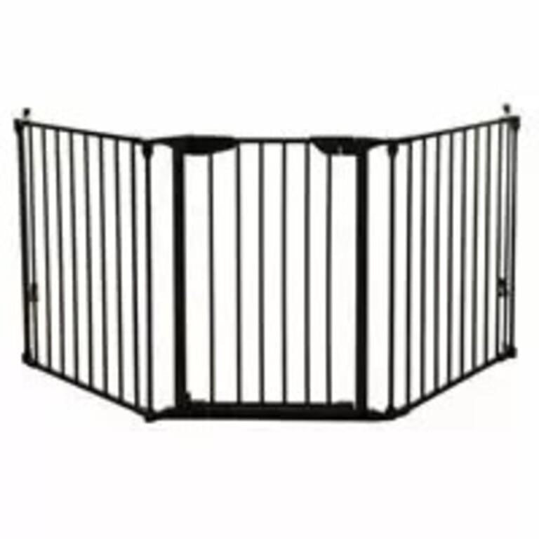 Dreambaby Newport Adapta-Gate - Black. can accommodate openings