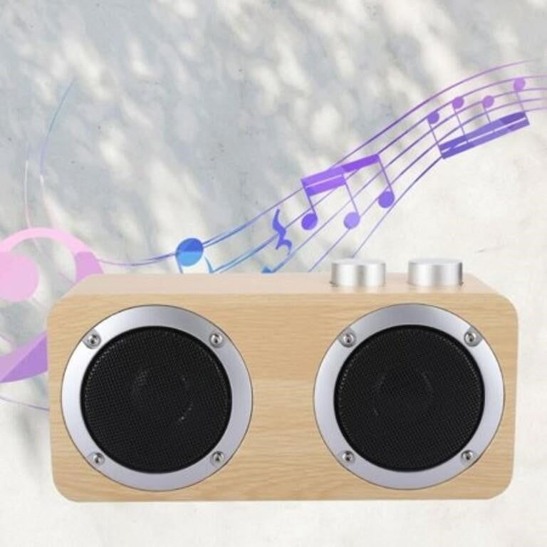 YLSHRF Speaker, High Grade Wooden Speaker Mini Subwoofer 22.50 22.50