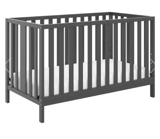 Storkcraft Pacific 4-in-1 Convertible Crib Grey