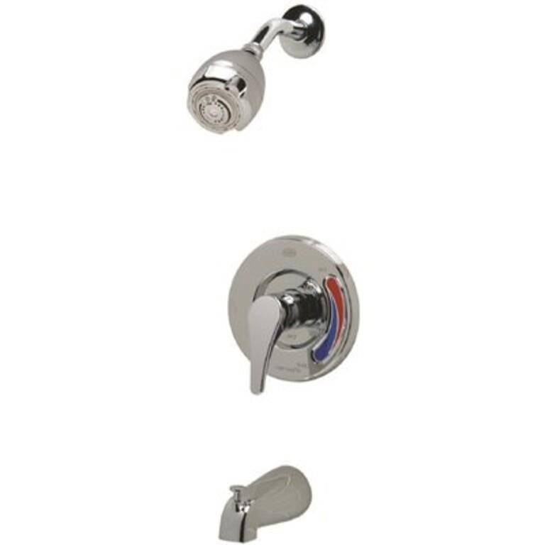 Zurn Tub and Shower Trim Kit Part # Z7302-SS-MT - Zurn Temp-Gard Tub Single-Handle